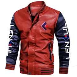 Red & Navy Blue